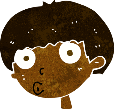 cartoon surprised boy png
