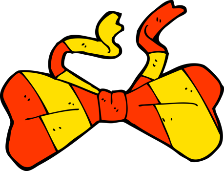 cartoon bow tie png