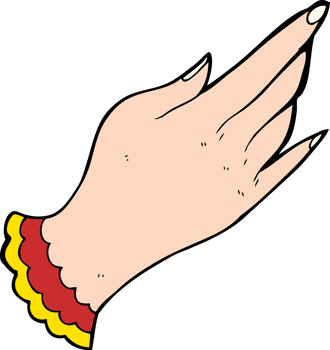 cartoon tattoo hand symbol png