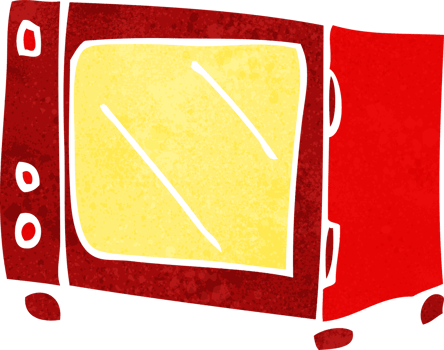 cartoon microwave drawing png