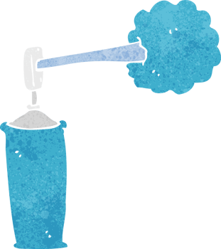 cartoon spray can png