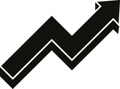 performance arrow graphic icon png