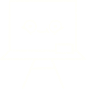 a drawing of a chalkboard with a white outline png