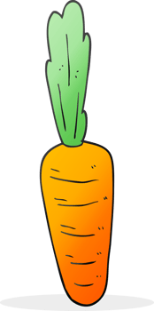 drawn cartoon carrot png