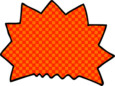 cartoon doodle big  bang explosion png