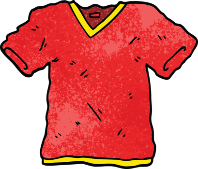 cartoon doodle tee shirt png