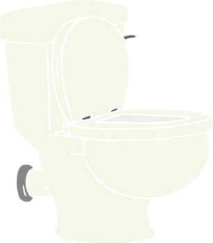 hand drawn cartoon doodle of a bathroom toilet png
