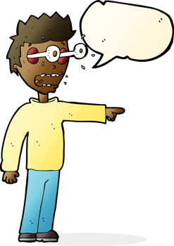 cartoon man with popping out eyes with speech bubble png