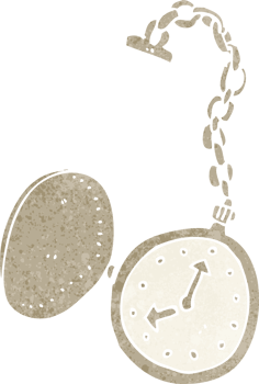 cartoon old watch png