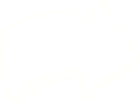 a white arrow pointing down on a transparent background png