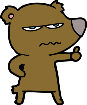 bear cartoon chraracter png