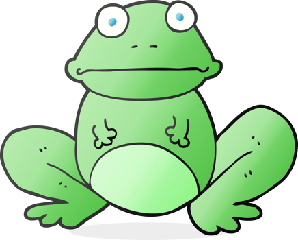 drawn cartoon frog png