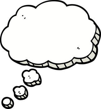 hand drawn doodle style cartoon speech bubble png