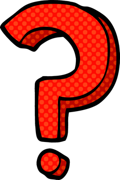 cartoon doodle question mark png