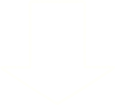 a drawing of a down arrow with a white outline png