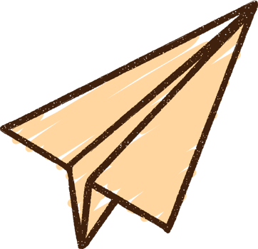 paper airplane clipart png