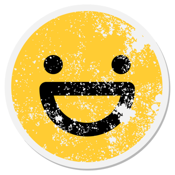 simple happy face circle png