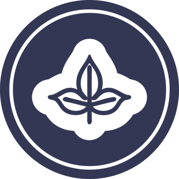 natural leaf circular icon symbol png