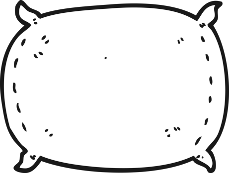 cartoon pillow drawing png