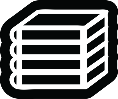 stack of books icon symbol png
