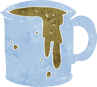 cartoon coffee mug png