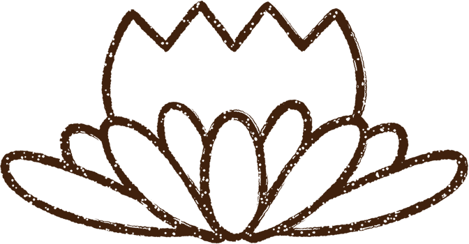 Waterlily Charcoal Drawing png