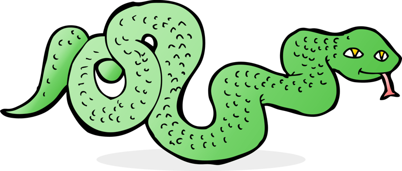 cartoon snake drawing png