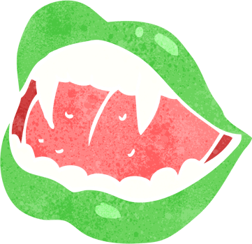 cartoon vampire lips png