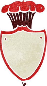 cartoon heraldic shield png