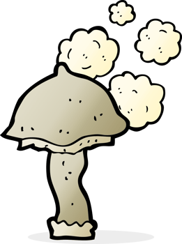 cartoon mushroom drawing png