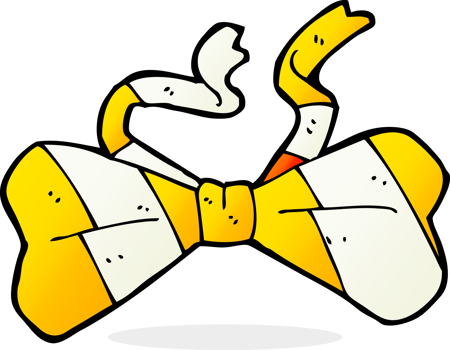 cartoon bow tie png