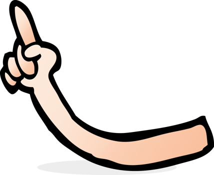 cartoon arm drawing png