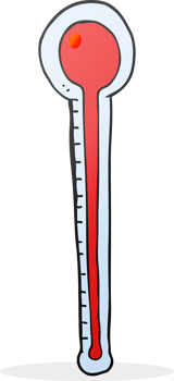 drawn cartoon thermometer png