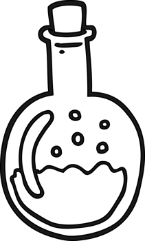 cartoon potion icon png