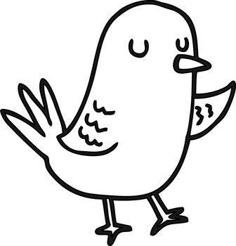 cartoon bird icon png