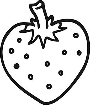 cartoon strawberry icon png