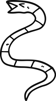 hissing cartoon snake icon png