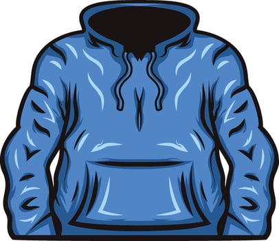 The Perfect Hoodie hoodie art design. Men's hoodie vector