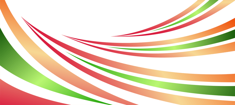 abstract spiral tricolor gradient indian flag banner transparent background png