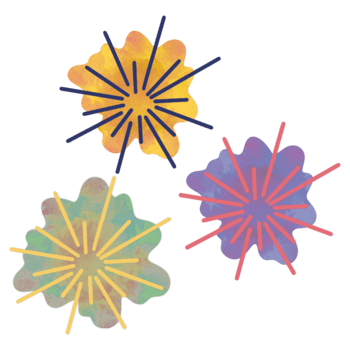 New year firework png
