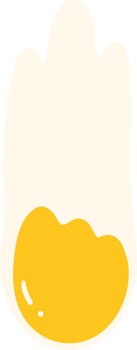 Dripping Egg York illustration png