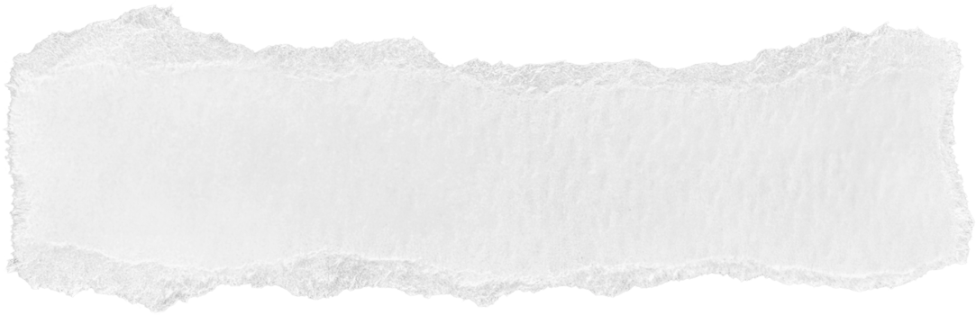 White Ripped Paper png