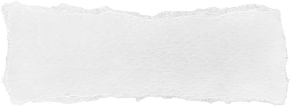 White Ripped Paper png