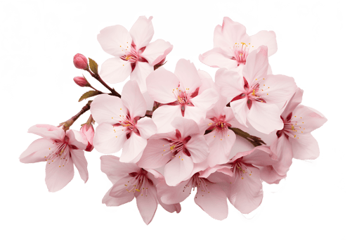 AI generated Cherry blossoms PNG