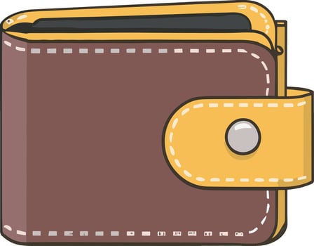 wallet vector illustration
