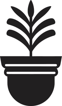 Eco Enchantment Emblematic Plant Icon Velocity Visions Sports Car Logo Icon vector