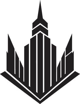 Realty Vision Logo of Estate Urban Insights Real Estate Icon Vector