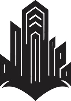 Metro Matrix Realty Emblematic Icon Elite Estates Logo Vector Real Estate
