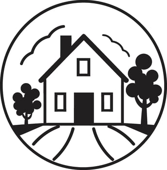 Metro Matrix Real Estate Logo Vector Elite Estates Emblematic Property Icon