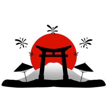 japanese new year celebration illustration png